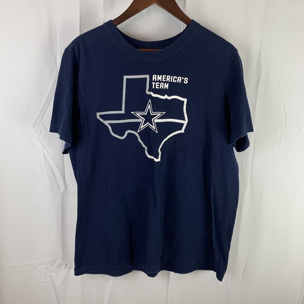 Nike Dallas Cowboys NFL T-Shirt Men's Large‎ America's Team Graphic Short Sleeve